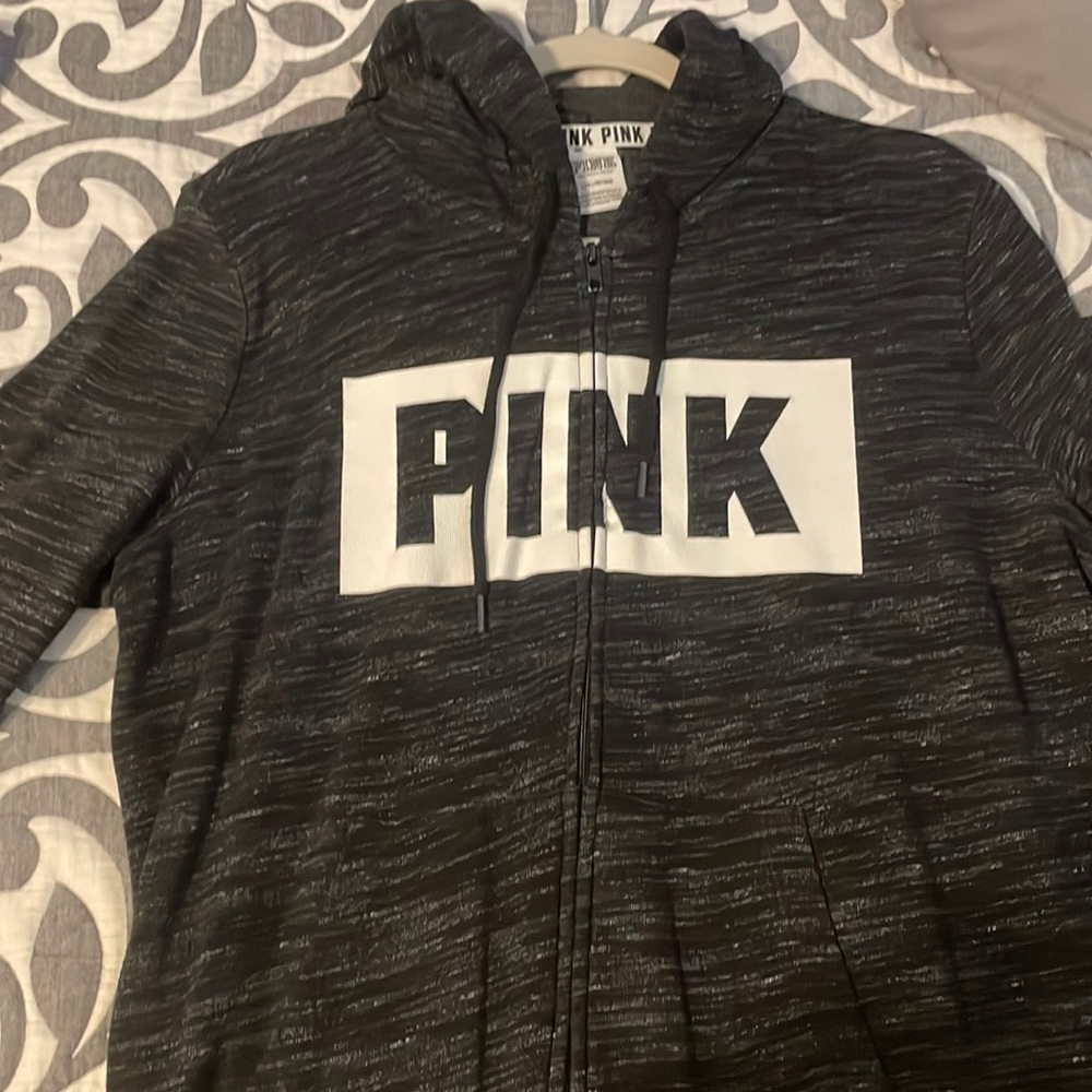 Pink Zip Up hoodie